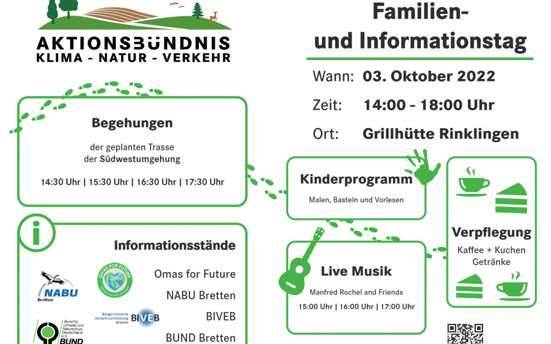 Familien- und Informationstag am 03. Oktober 2022
