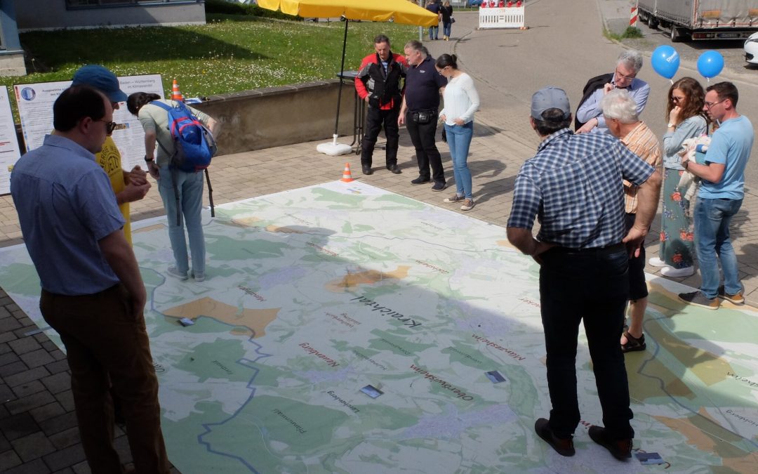 Windräder einmal selbst platzieren